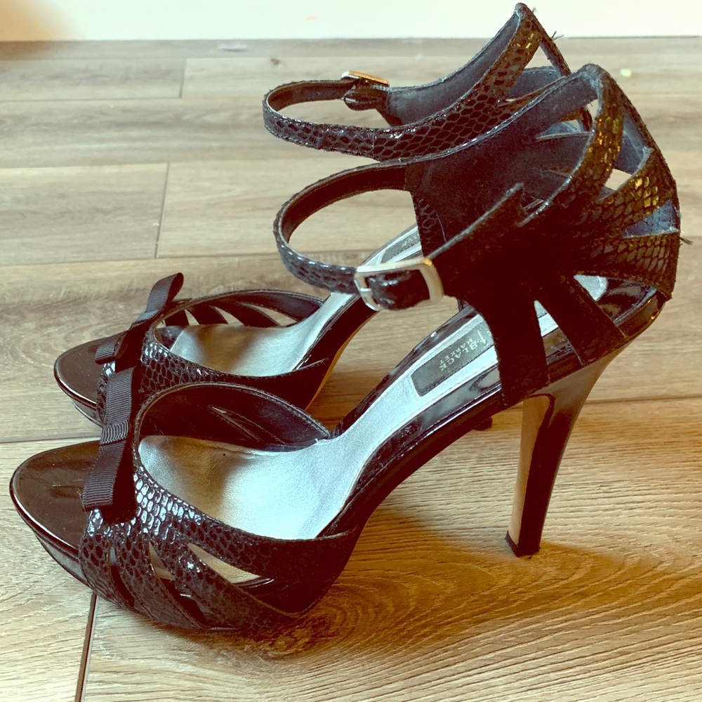 Black dress heels